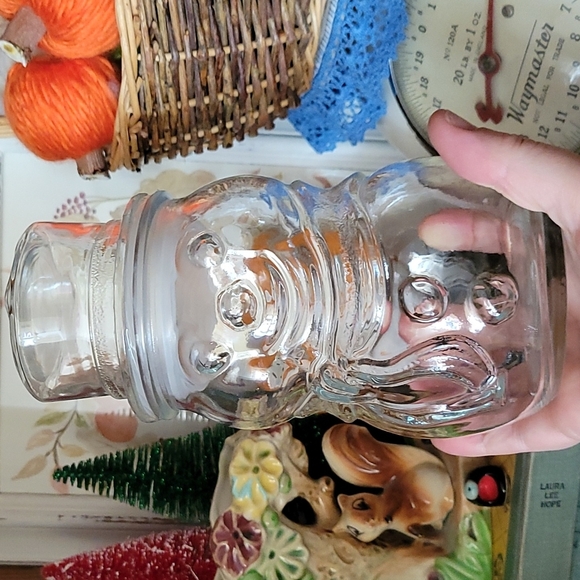 Snowman Glass Jar - Picture 6 of 10